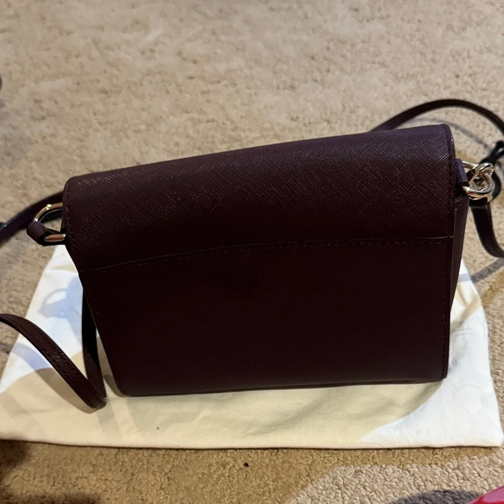 Kate Spade Deep Purple Crossbody Bag